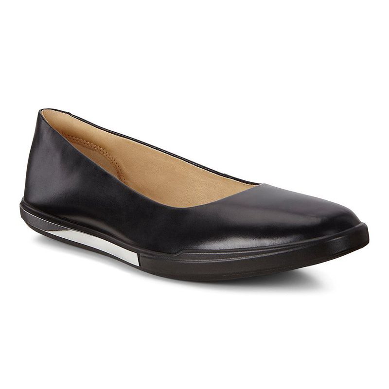 Women Ecco Simpil Ii W - Ballerina Black - India WJYBAK609